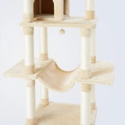 Frisco 78-in Faux Fur Cat Tree & Condo -Pet Cat Shop 128068 PT2. AC SS1800 V1505930983