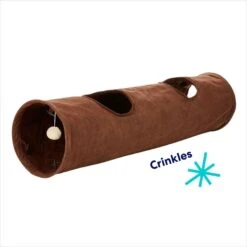 Frisco 47-in Foldable Crinkle Play Tunnel With 2 Windows -Pet Cat Shop 140168 PT2. AC SS1800 V1686579635