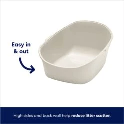 Frisco High Back Cat Litter Box, Extra Large -Pet Cat Shop 141375 PT2. AC SS1800 V1675279993