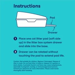 Frisco Cat Litter Pads, Unscented -Pet Cat Shop 149816 PT4. AC SS1800 V1675279931