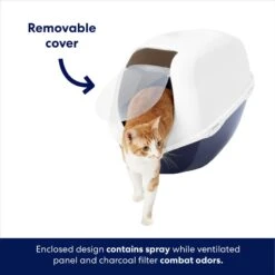 Frisco Hooded Cat Litter Box -Pet Cat Shop 153376 PT2. AC SS1800 V1675279932