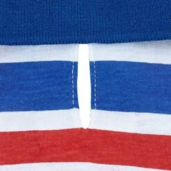 Frisco Striped Dog & Cat Polo Shirt, Red & Blue -Pet Cat Shop 153590 PT4. AC SS1800 V1624902163