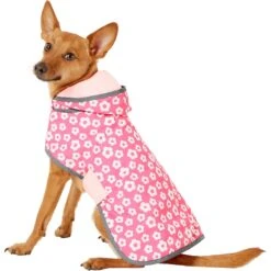Frisco Lightweight Reversible Packable Travel Dog Raincoat -Pet Cat Shop 153649 PT2. AC SS1800 V1551230599