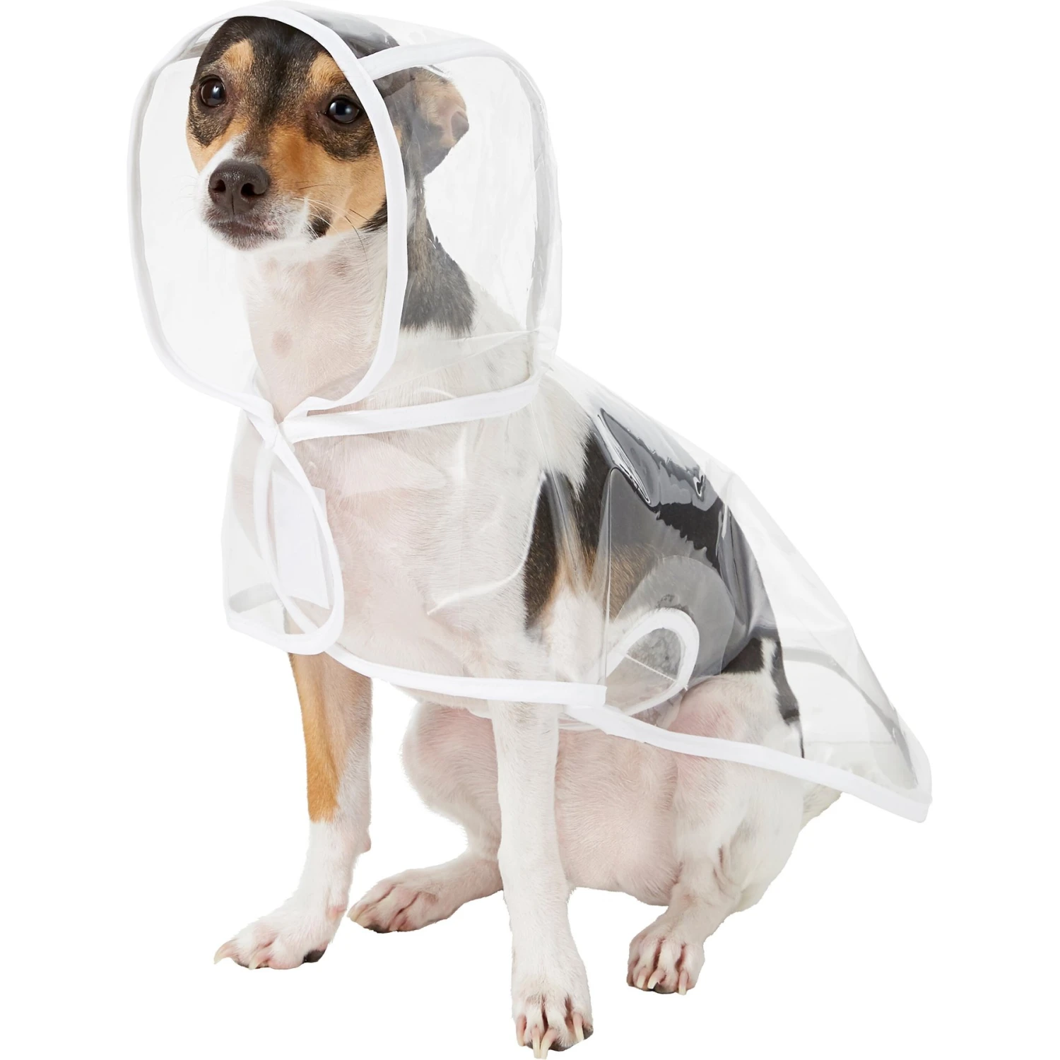 Frisco Lightweight Clear Vinyl Dog Raincoat 1 Frisco Lightweight Clear Vinyl Dog Raincoat