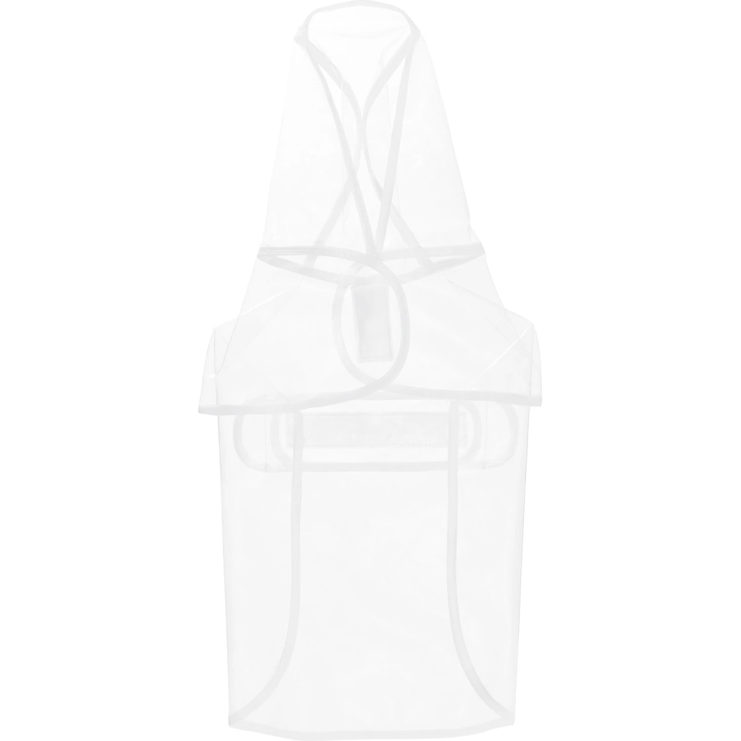 Frisco Lightweight Clear Vinyl Dog Raincoat 4 Frisco Lightweight Clear Vinyl Dog Raincoat - Image 4