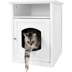 Frisco Decorative Side Table Cat Litter Box Cover -Pet Cat Shop 156786 PT2. AC SS1800 V1569621552