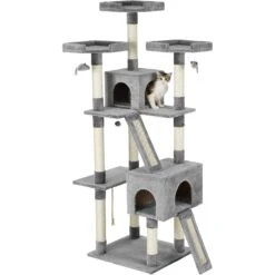 Frisco 72-in Faux Fur Cat Tree & Condo 10 Frisco 72-in Faux Fur Cat Tree & Condo -Pet Cat Shop 163744 PT5. AC SS1800 V1584453168