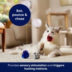 Frisco Colorful Crinkle Ball Cat Toy -Pet Cat Shop 166330 PT5. AC SS1800 V1691784248