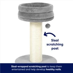 Frisco 24.8-in Heavy Duty Faux Fur Cat Tree 8 Frisco 24.8-in Heavy Duty Faux Fur Cat Tree -Pet Cat Shop 169397 PT2. AC SS1800 V1667229717