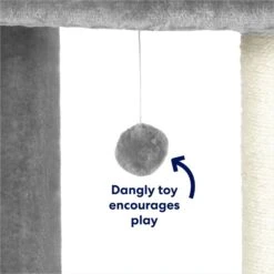 Frisco 42-in Heavy Duty Faux Fur Cat Tree & Condo -Pet Cat Shop 169398 PT4. AC SS1800 V1667229308