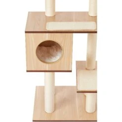 Frisco 47.5-in Modern Cat Tree & Condo -Pet Cat Shop 177904 PT2. AC SS1800 V1584452278
