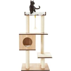 Frisco 47.5-in Modern Cat Tree & Condo -Pet Cat Shop 177904 PT4. AC SS1800 V1584453102