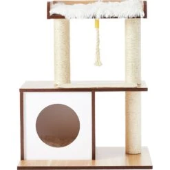 Frisco 28.5-in Modern Cat Tree & Condo -Pet Cat Shop 177907 PT3. AC SS1800 V1584452593