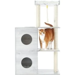 Frisco 52-in Modern Cat Tree & Condo 12 Frisco 52-in Modern Cat Tree & Condo -Pet Cat Shop 177911 PT5. AC SS1800 V1584453408