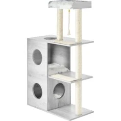 Frisco 52-in Modern Cat Tree & Condo 13 Frisco 52-in Modern Cat Tree & Condo -Pet Cat Shop 177911 PT6. AC SS1800 V1584453526
