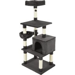 Frisco 59-in Faux Fur Cat Tree & Condo 14 Frisco 59-in Faux Fur Cat Tree & Condo -Pet Cat Shop 180387 PT6. AC SS1800 V1584453440