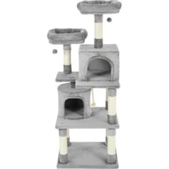 Frisco 61-in Faux Fur Cat Tree & Condo 10 Frisco 61-in Faux Fur Cat Tree & Condo -Pet Cat Shop 180395 PT4. AC SS1800 V1584453066