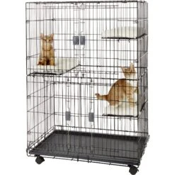 Frisco Collapsible Wire Cat Cage Playpen -Pet Cat Shop 185867 PT2. AC SS1800 V1575993177