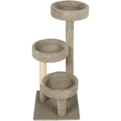 Frisco 50-in Real Carpet Wooden Cat Tree -Pet Cat Shop 208930 PT3. AC SS1800 V1589221426