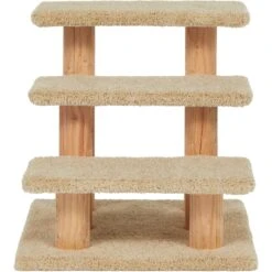 Frisco 20-in 3-Step Real Carpet Wooden Cat Steps -Pet Cat Shop 208966 PT3. AC SS1800 V1589221686