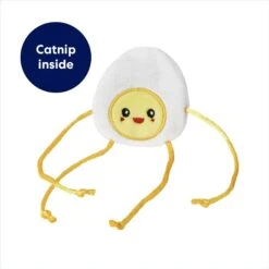 Frisco Plush Dangly Egg Buddy Cat Toy With Catnip -Pet Cat Shop 213844 PT2. AC SS1800 V1691783969