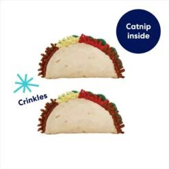 Frisco Taco Plush Cat Toy With Catnip 7 Frisco Taco Plush Cat Toy With Catnip -Pet Cat Shop 213856 PT2. AC SS1800 V1691784248