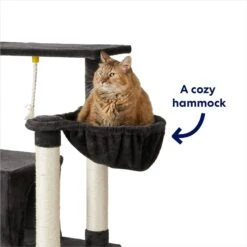 Frisco 66-in Cat Tree With Bed, Condo, Lounge Basket & Top Perch 8 Frisco 66-in Cat Tree With Bed, Condo, Lounge Basket & Top Perch -Pet Cat Shop 214381 PT2. AC SS1800 V1667229521