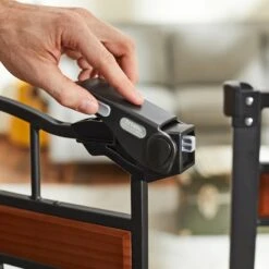 Frisco Wood Accents Extra Tall Auto-close Dog Gate -Pet Cat Shop 221968 PT2. AC SS1800 V1595282174