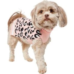 Frisco Leopard Print Dog & Cat Sweater -Pet Cat Shop 223755 PT2. AC SS1800 V1599500522