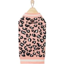 Frisco Leopard Print Dog & Cat Sweater -Pet Cat Shop 223755 PT3. AC SS1800 V1599500514