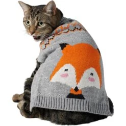 Frisco Fox Dog & Cat Sweater -Pet Cat Shop 223811 PT2. AC SS1800 V1599408379
