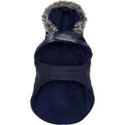 Frisco Plaid Hooded Insulated Dog & Cat Peacoat -Pet Cat Shop 223874 PT4. AC SS1800 V1599160879