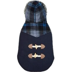 Frisco Plaid Hooded Insulated Dog & Cat Peacoat -Pet Cat Shop 223874 PT5. AC SS1800 V1599160901