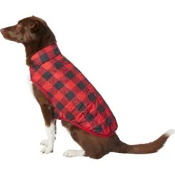 Frisco Quilted Water-Resistant Reversible Insulated Dog & Cat Jacket -Pet Cat Shop 223922 PT2. AC SS1800 V1599486113