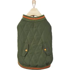 Frisco Mediumweight Insulated Quilted Bomber Dog & Cat Coat -Pet Cat Shop 223977 PT3. AC SS1800 V1599054413