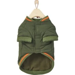 Frisco Mediumweight Insulated Quilted Bomber Dog & Cat Coat -Pet Cat Shop 223977 PT4. AC SS1800 V1599054067