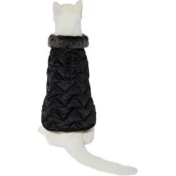 Frisco Mediumweight Chevron Insulated Quilted Dog & Cat Coat -Pet Cat Shop 224001 PT2. AC SS1800 V1628777241