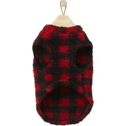 Frisco Ultra Lightweight Plaid Dog & Cat Fleece Vest -Pet Cat Shop 224280 PT4. AC SS1800 V1599006380