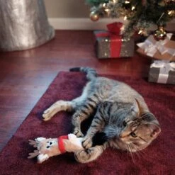Frisco Holiday Reindeer Plush Kicker Cat Toy With Catnip 5 Frisco Holiday Reindeer Plush Kicker Cat Toy With Catnip -Pet Cat Shop 228553 PT2. AC SS1800 V1602172632