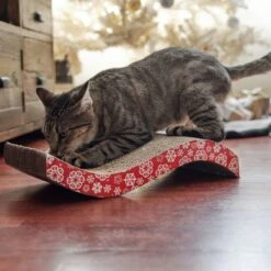 Frisco Holiday Wave Cat Scratcher Toy With Catnip -Pet Cat Shop 233287 PT2. AC SS1800 V1602172537