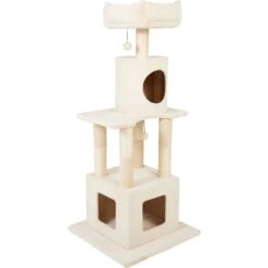 Frisco 54 In Faux Fur Cat Tree & Condo 7 Frisco 54 In Faux Fur Cat Tree & Condo -Pet Cat Shop 236551 PT2. AC SS1800 V1637694205