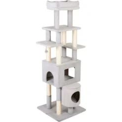 Frisco 71-in Faux Fur Cat Tree & Condo -Pet Cat Shop 236553 PT2. AC SS1800 V1637694220