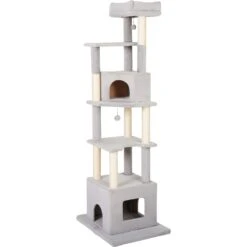 Frisco 80-in Faux Fur Cat Tree & Condo 7 Frisco 80-in Faux Fur Cat Tree & Condo -Pet Cat Shop 236556 PT2. AC SS1800 V1637694996
