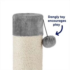 Frisco 35-in Heavy Duty Sisal Cat Scratching Post With Toy -Pet Cat Shop 238150 PT3. AC SS1800 V1667227022
