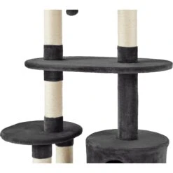 Frisco 48.25-in Heavy Duty Faux Fur Cat Tree & Condo -Pet Cat Shop 238154 PT4. AC SS1800 V1616074725
