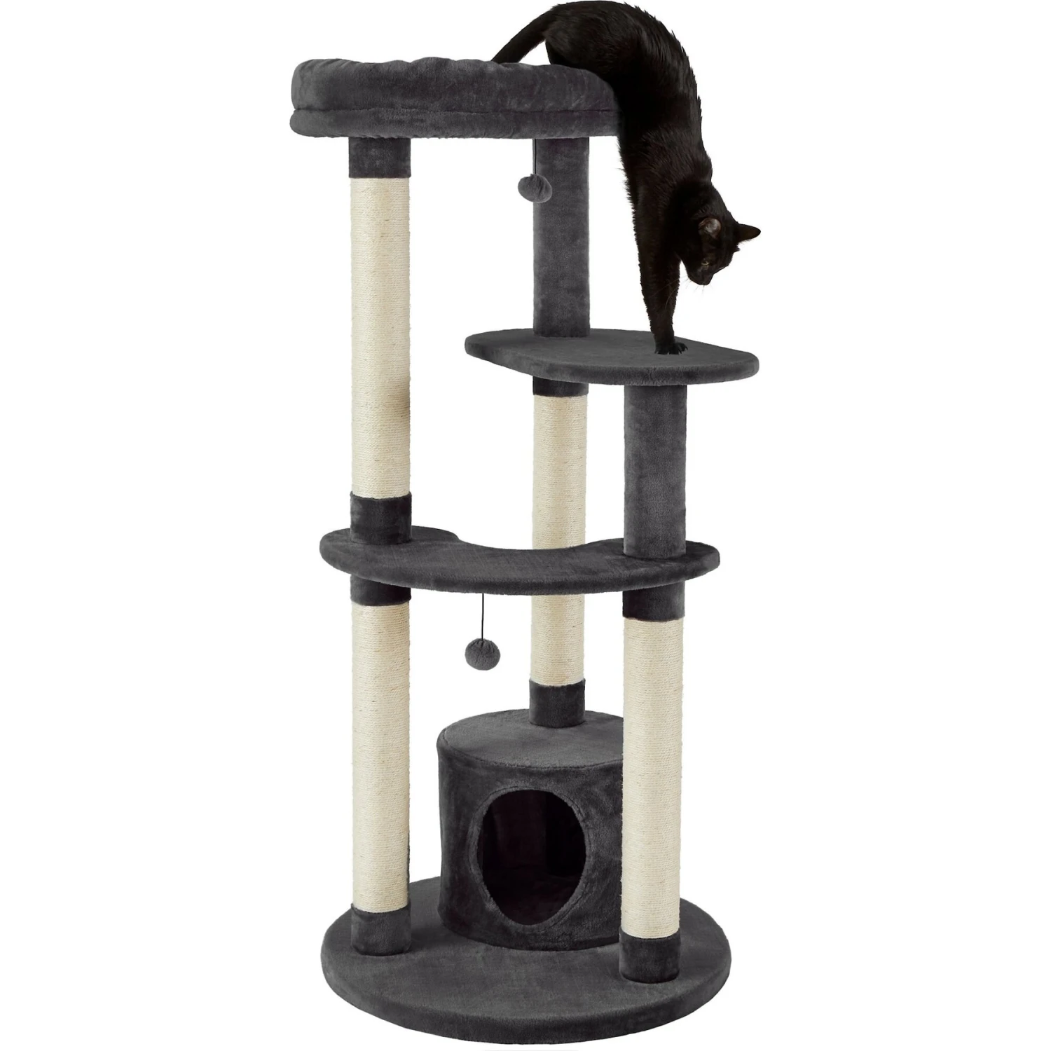Frisco Heavy Duty Faux Fur Cat Tree & Condo 3 Frisco Heavy Duty Faux Fur Cat Tree & Condo - Image 3