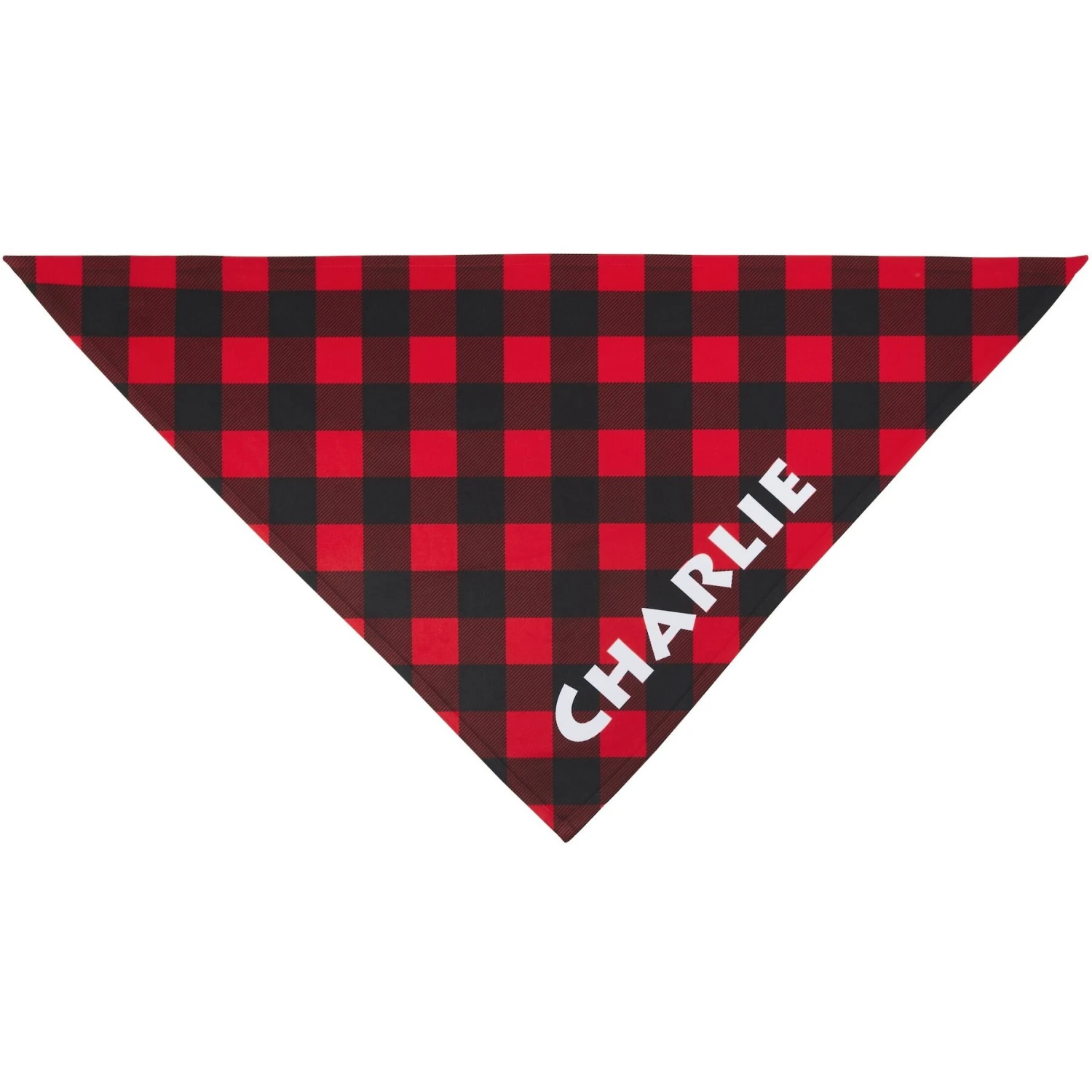 Frisco Buffalo Plaid Printed Personalized Dog & Cat Bandana 4 Frisco Buffalo Plaid Printed Personalized Dog & Cat Bandana - Image 4