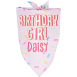 Frisco Birthday Girl Personalized Dog & Cat Bandana