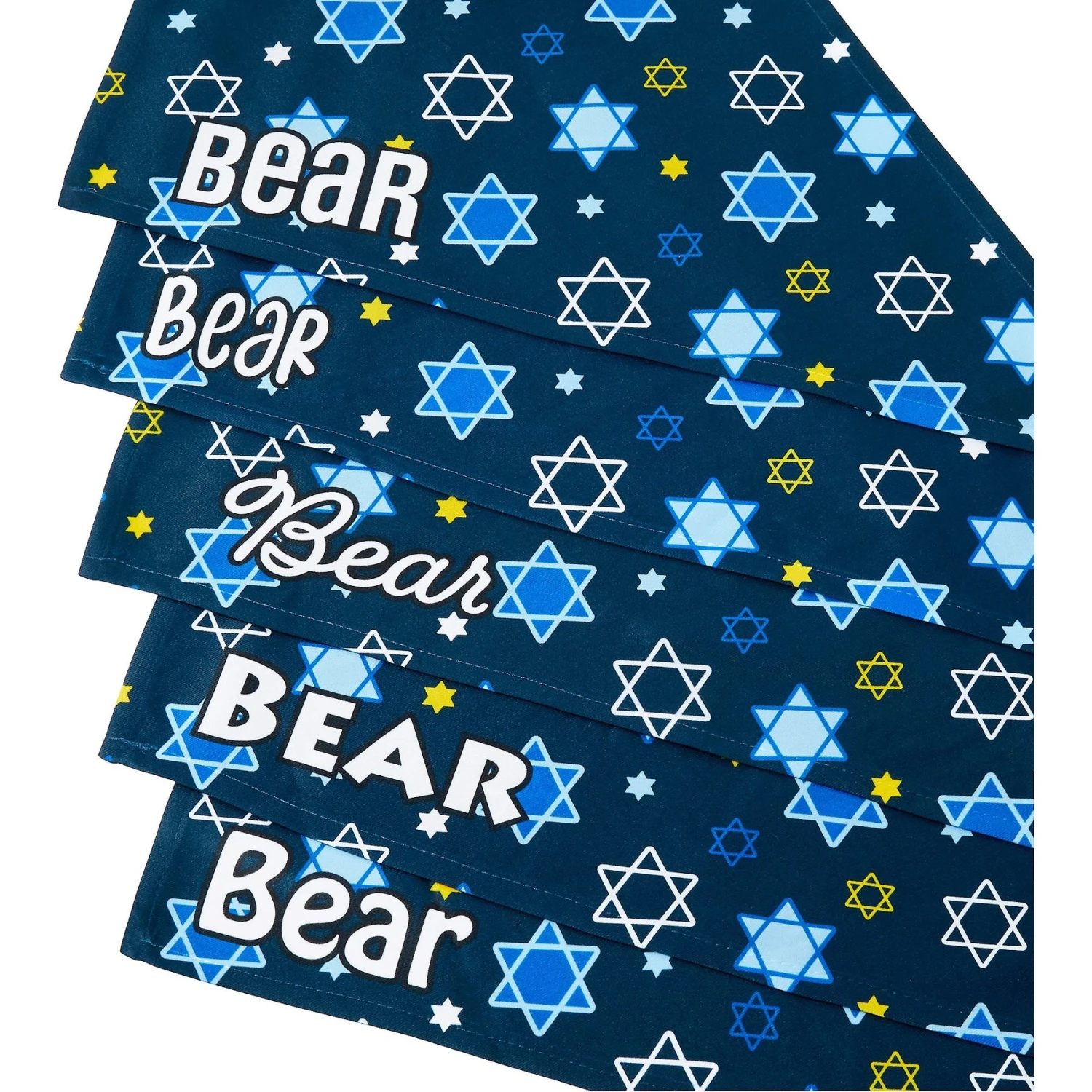 Frisco Hanukkah Personalized Dog & Cat Bandana 5 Frisco Hanukkah Personalized Dog & Cat Bandana - Image 5