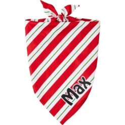 Frisco Peppermint Personalized Dog & Cat Bandana